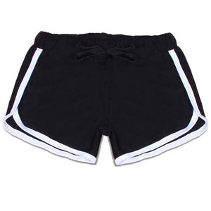 Fitness/Yoga High Waist Shorts, Cotton, Cycling Shorts