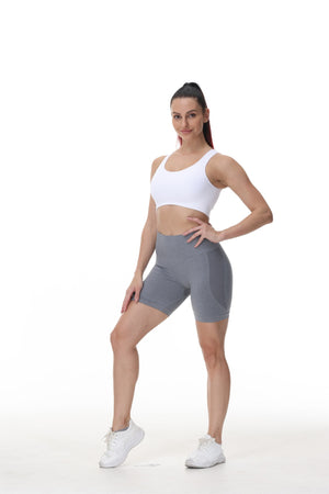 Shrink Side Crescent Fitness/Yoga Shorts