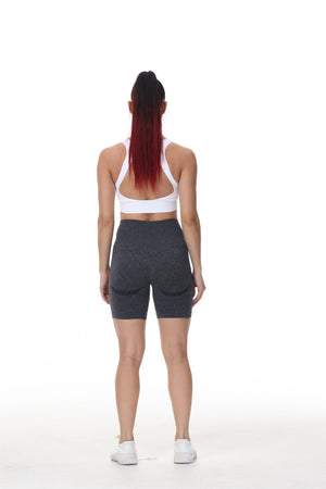 Shrink Side Crescent Fitness/Yoga Shorts