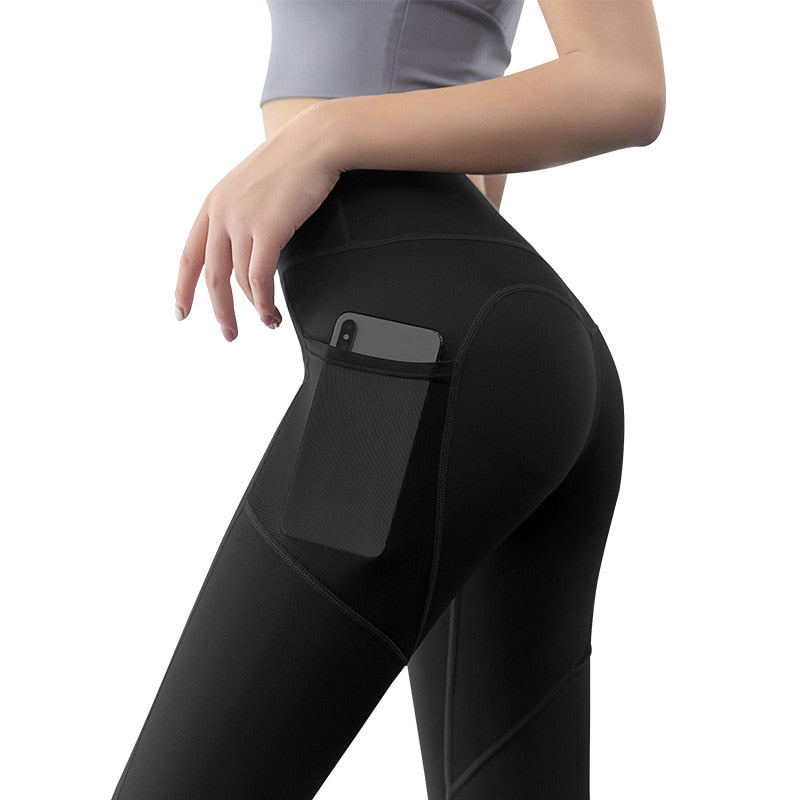 Breathable Mesh Leggings W/ Pocket.