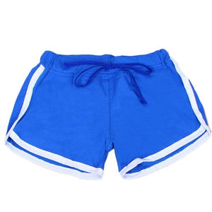 Fitness/Yoga High Waist Shorts, Cotton, Cycling Shorts