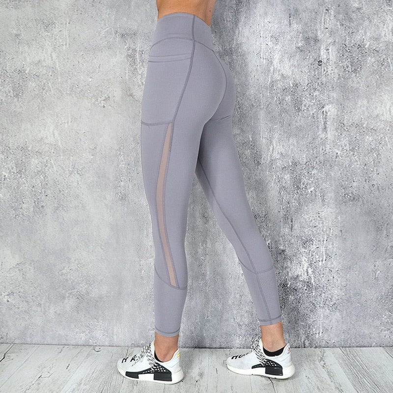 Breathable Mesh Leggings W/ Pocket.