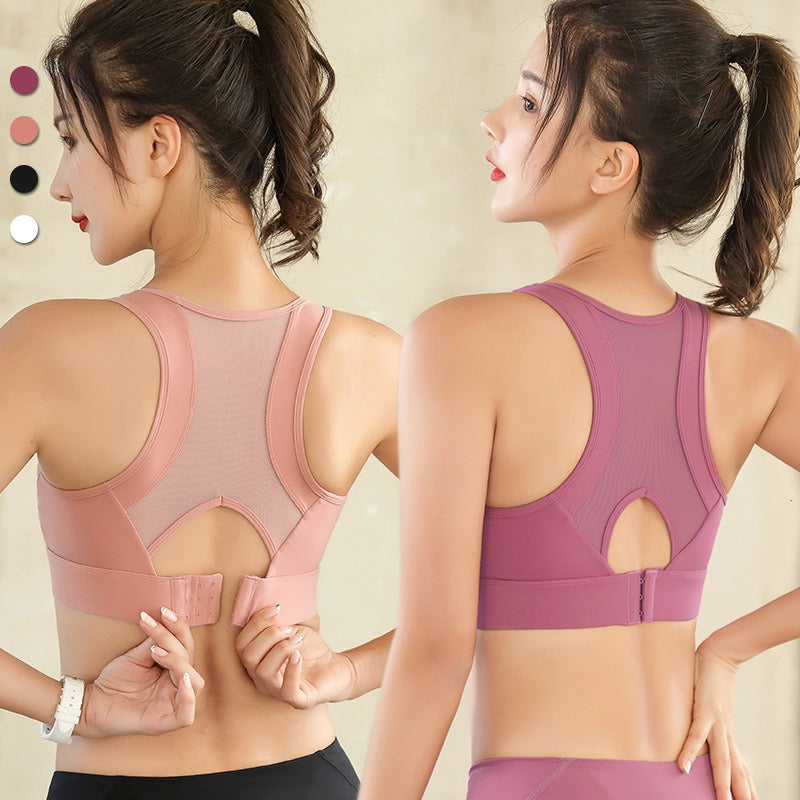 Upper Back Mesh, Fitness/Yoga Bra.