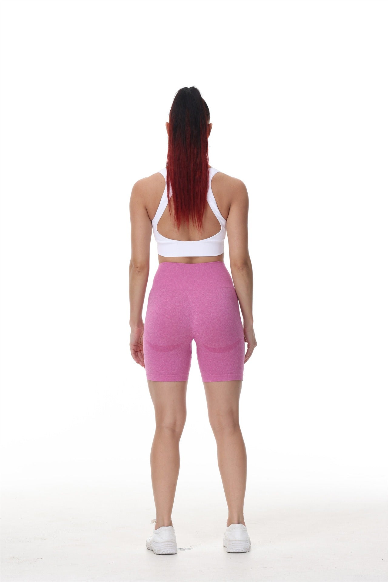 Shrink Side Crescent Fitness/Yoga Shorts